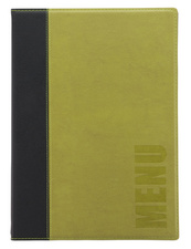 Image Securit Speisekarten-Mappe TRENDY, A5, grün