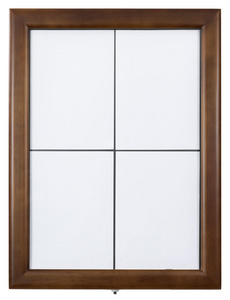 Image Securit LED-Schaukasten CLASSIC, 4 x DIN A4, dunkelbraun