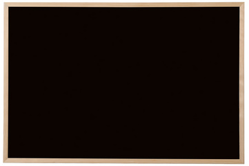 Image Bi-Office Kreidetafel, Naturholz, schwarz, 900 x 600 mm