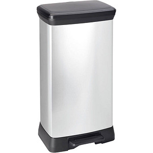 Image curver DECOBIN SLIM BIN Mülleimer 50,0 l silbermetallic