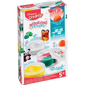 Image Maped Creativ Modelliermasse-Set MODELING FRIENDS, 6er Set