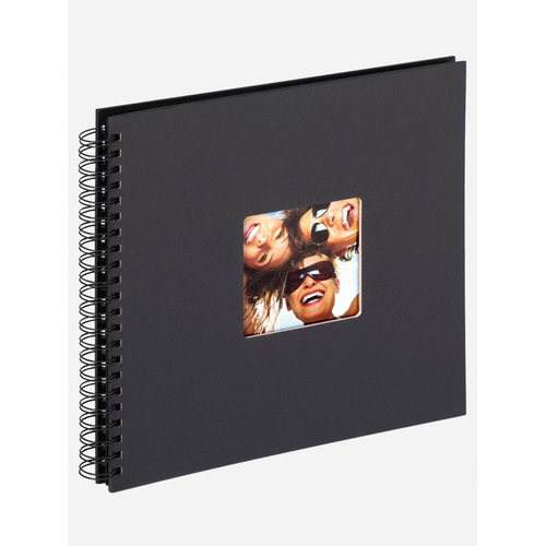 Image WALTHER DESIGN Walther Fun schwarz Spiral 30x30 50 schwarze Seiten        SA110B