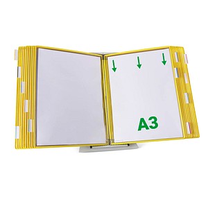 Image tarifold Sichttafelsystem 433204 DIN A3 gelb mit 20 St. Sichttafeln