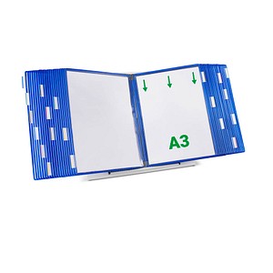 Image tarifold Sichttafelsystem 433401 DIN A3 blau mit 40 St. Sichttafeln