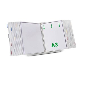 Image tarifold Sichttafelsystem 433402 DIN A3 weiß mit 40 St. Sichttafeln