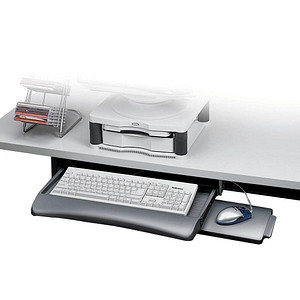 Image Fellowes Tastaturauszug mit Mausablage schwarz