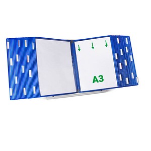 Image tarifold Sichttafelsystem 433501 DIN A3 blau mit 50 St. Sichttafeln