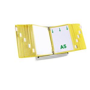 Image tarifold Sichttafelsystem 435304 DIN A5 gelb mit 30 St. Sichttafeln