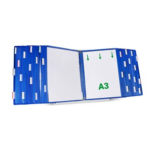 Image tarifold Sichttafelsystem 433601 DIN A3 blau mit 60 St. Sichttafeln