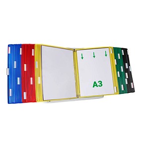 Image tarifold Sichttafelsystem 433609 DIN A3 farbsortiert mit 60 St. Sichttafeln