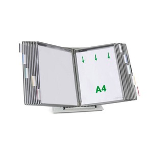 Image tarifold Sichttafelsystem 434200 DIN A4 grau mit 20 St. Sichttafeln