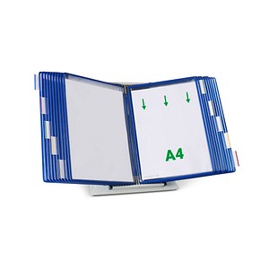 Image tarifold Sichttafelsystem 434201 DIN A4 blau mit 20 St. Sichttafeln