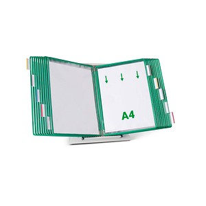 Image tarifold Sichttafelsystem 434205 DIN A4 grün mit 20 St. Sichttafeln