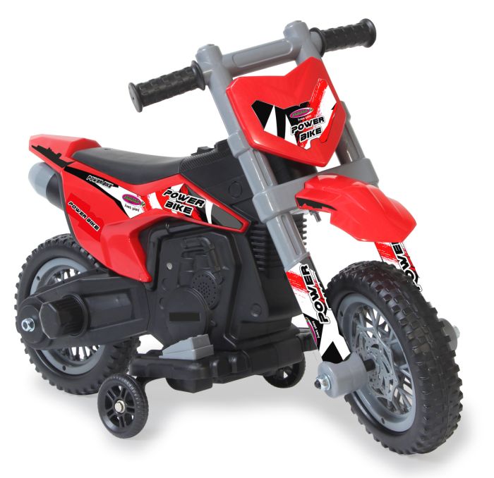 Image Ride-on Motorrad Power Bike rot 6V