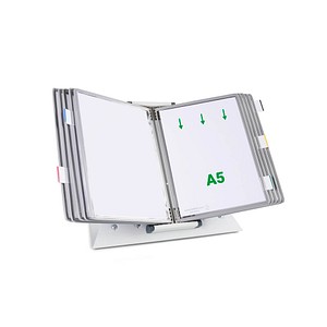 Image tarifold Sichttafelsystem 435100 DIN A5 grau mit 10 St. Sichttafeln