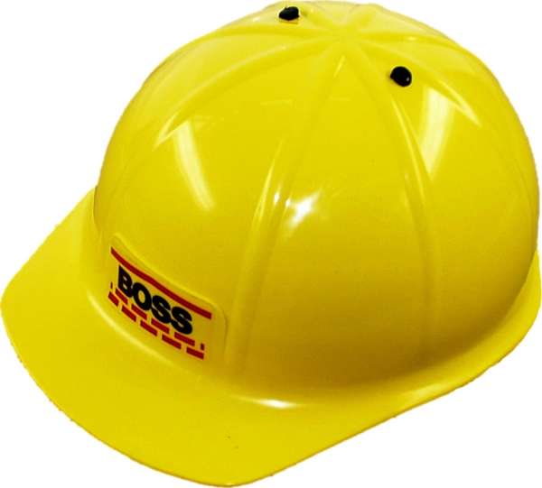 Image Bauhelm Boss, gelb # ca. 20cm