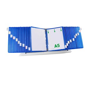Image tarifold Sichttafelsystem 435501 DIN A5 blau mit 50 St. Sichttafeln