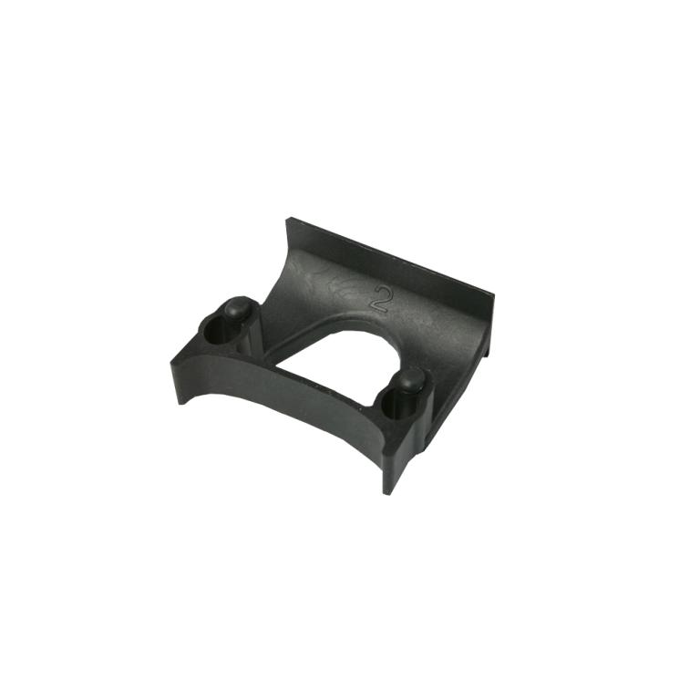 Image Geräte-Halter farbig, groß Ø 28 - 38 mm | schwarz passend für Gerätehalterschiene ||70596|| (90 cm), ||70602|| (50 cm)