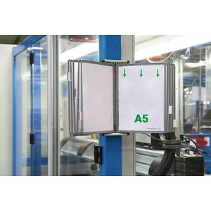 Image tarifold Sichttafelsystem 415100 DIN A5 grau mit 10 St. Sichttafeln