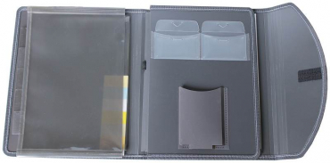 Image Kongressmappe Schreibmappe Außendienstmappe A4 PP schwarz