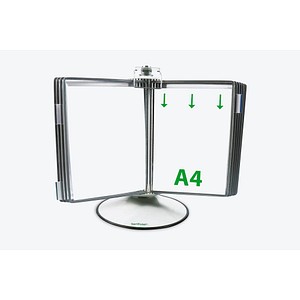 Image tarifold Sichttafelsystem 444500 DIN A4 grau mit 50 St. Sichttafeln