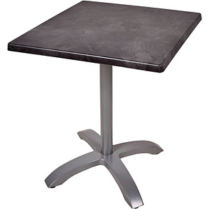 Image Garden Pleasure PICOS Bistrotisch Holz dunkelgrau 70,0 x 70,0 x 74,0 cm