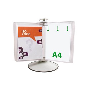 Image tarifold Sichttafelsystem 444502 DIN A4 weiß mit 50 St. Sichttafeln