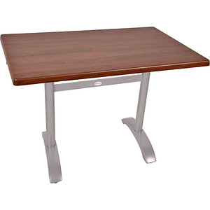 Image Garden Pleasure PAMIR Bistrotisch Holz dunkelbraun 110,0 x 70,0 x 74,0 cm