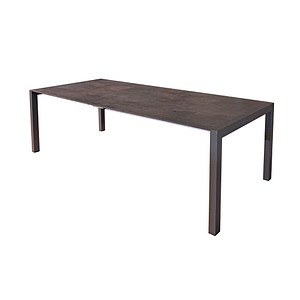 Image Garden Pleasure Gartentisch Sophia dunkelbraun rechteckig 160,0 x 92,0 x 75,0 cm