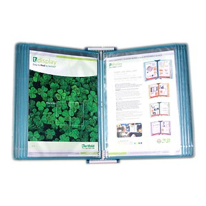 Image tarifold Wand-Sichttafelsystem Candy Line 414171 DIN A4 blau mit 10 St. Sichttafeln