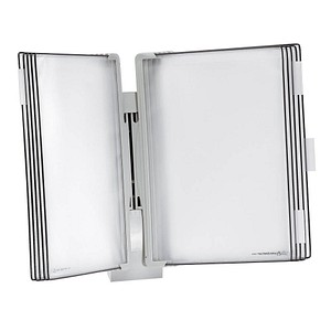 Image tarifold Wand-Sichttafelsystem Office 714300 DIN A4 grau mit 10 St. Sichttafeln