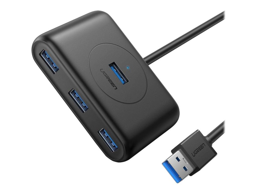 Image UGREEN USB 3.0 A 4 Ports HUB-Black 1M