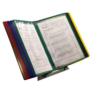 Image tarifold Sichttafelsystem 434209 DIN A4 farbsortiert mit 20 St. Sichttafeln