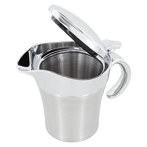 Image WESTMARK Isolier-Sauciere silber, matt 0,5 l