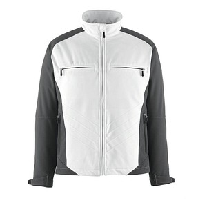 Image MASCOT® Herren Softshelljacke DRESDEN weiß, anthrazit Größe L