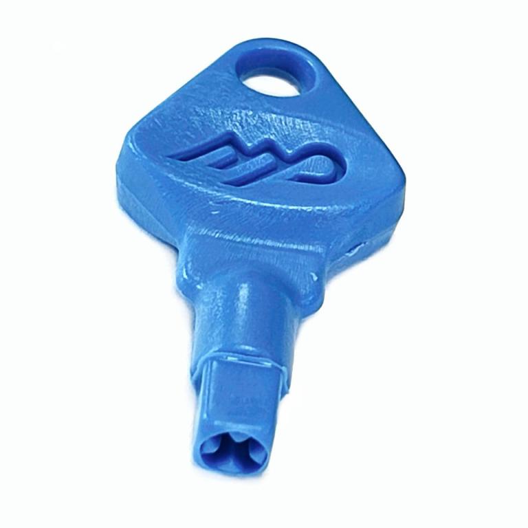 Image Schlüssel Kunststoff | blau passend für Spendersystem Mar Plast, Retro, MP-Serie