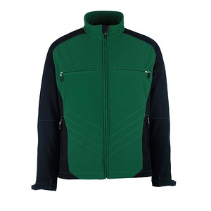 Image MASCOT® Herren Softshelljacke DRESDEN grün, schwarz Größe XS