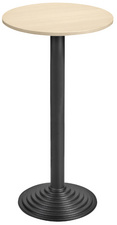 Image SODEMATUB Stehtisch 60000EN, 600 mm, ahorn/schwarz