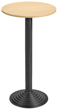 Image SODEMATUB Stehtisch 60000HN, 600 mm, buche/schwarz