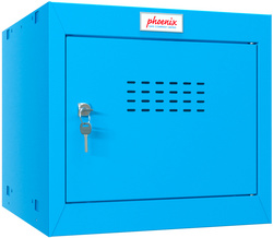 Image phoenix Würfel-Schließfach CL0344, Schlüsselschloss, blau