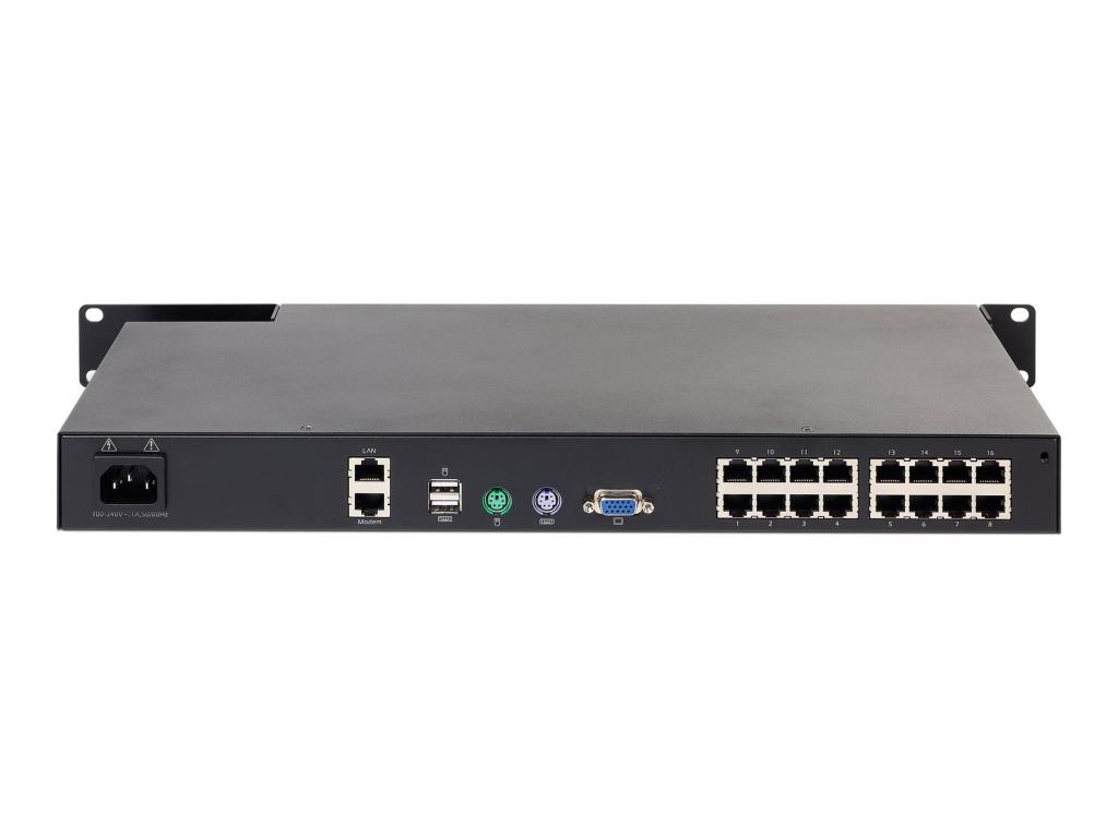Image APC KVM1116R - KVM-Switch - 1 lokaler Benutzer - 1 IP-Benutzer - an Rack montie