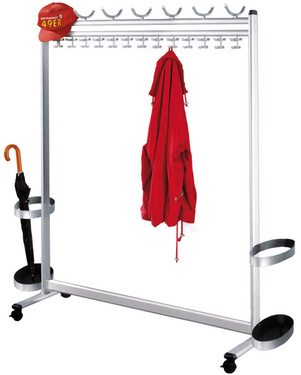 Image kerkmann Schirmhalter Multiline mit Tropfmulde, silber