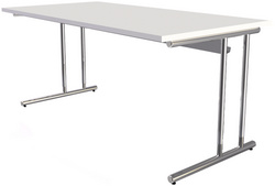 Image kerkmann Schreibtisch ARTLINE, (B)2.000 mm, weiß