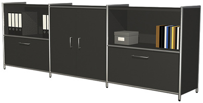 Image kerkmann Sideboard ARTLINE, 2 Ordnerhöhen, 2 Schubladen