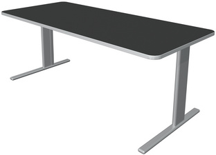 Image kerkmann Schreibtisch UNIC, (B)1.600 mm, anthrazit