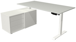 Image kerkmann Komplett-Arbeitsplatz Move 1, lichtgrau