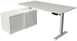 Image kerkmann Komplett-Arbeitsplatz Move 1, lichtgrau