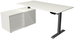 Image kerkmann Komplett-Arbeitsplatz Move 1, weiß