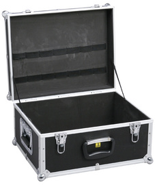 Image ALLIT Gerätekiste AluPlus ToolBox 18, schwarz robuste Oberfläche, stabile Eckpr