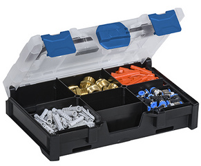 Image allit Kleinteilebox EuroPlus MetaBox mini 63, schwarz/blau